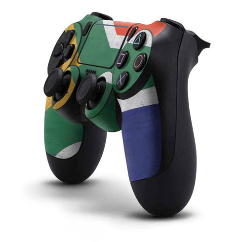 South Africa Flag Distressed PS4 Pro/Slim Controller Skin
